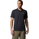 Columbia Tech Trail Utility Erkek Kısa Kollu Polo T-Shirt - XL - Siyah