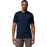 Columbia Tech Trail Utility Erkek Lacivert Outdoor T-Shirt AO1671-465 - Mavi