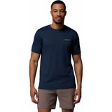 Columbia Tech Trail Utility Erkek Teknik Kısa Kollu T-Shirt - Lacivert - 2XL