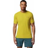 Columbia Tech Trail Utility Erkek Teknik Kısa Kollu T-Shirt - Sarı