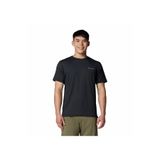Columbia Tech Trail Utility Erkek Teknik Kısa Kollu T-Shirt, Siyah, XL