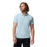 Columbia Tech Trail Utility Polo Açık Mavi T-Shirt, 2XL, 5003364512, Açık Mavi, Erkek