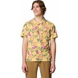 Columbia Tech Trail Utility Printed Woven Erkek Kısa Kollu Gömlek - Sarı