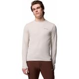 Columbia Tech Trail Utility Warm Crew Erkek Teknik Uzun Kollu T-Shirt - Bej