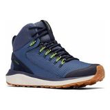 Columbia - Trailstorm Mid Wp Erkek Spor Ayakkabı - 1938881472 Mavi ( E-435)