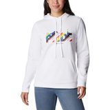 Columbıa Trek Prıde Kadın Sweatshırt 1959881-105 - 2XL - Beyaz