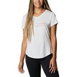 Columbia Trinity Trail Iı Graphic Kadın Teknik Kısa Kollu T-Shirt - XS - Beyaz