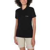 Columbia W Cascade Range Solid Kadın Polo T-shirt II - Siyah - XS