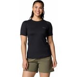 Columbia Weekend Ascent Kadın Teknik Kısa Kollu T-Shirt - Siyah