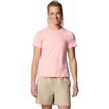 Columbia Weekend Ascent Kadın Teknik Kısa Kollu T-Shirt - XS - Kırmızı