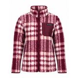 Columbia West Bend Print Full Zip II 2085854-624 Kadın Polar Kırmızı Beyaz
