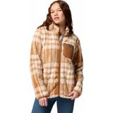 Columbia West Bend Print Tam Fermuarlı Iı Kadın Polar Üst - XS - Kahverengi