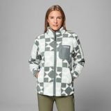 Columbia West Bend Print Tam Fermuarlı Iı Kadın Polar Üst - Yeşil