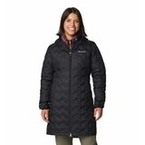 Columbia WK0440 Delta Ridge II Long Down Jacket Siyah Kadın Mont