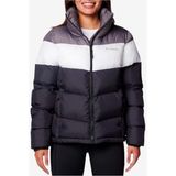 Columbia WL1195 Puffect Iı Colorblock Jacket Kadın Mont 2088481_010 - Siyah - Gri