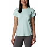 Columbia Zero Ice Cirro-Cool Kadın Teknik Kısa Kollu T-Shirt - Yeşil