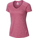 Columbia Zero Rules Kadın Teknik Kısa Kollu T-Shirt - Pembe - XS