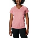Columbia Zero Rules Kadın Teknik Kısa Kollu T-Shirt - XS - Kırmızı