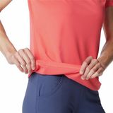 Columbia Zero Rules Kısa Kollu Kadın T-Shirt AL6914 - XS - Kırmızı