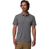 Columbia Zero Rules Light Erkek Gri Outdoor Polo Yaka T-Shirt AO4872-024 - XL
