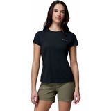 Columbia Zero Rules Light Kadın Teknik Kısa Kollu T-Shirt - 2XL - Antrasit Melanj