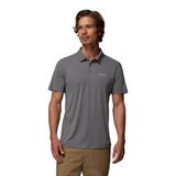 Columbia Zero Rules Light Kısa Kollu Polo Tişört, M, AO4872-024, Gri, Erkek