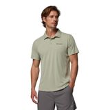 Columbia Zero Rules Light Kısa Kollu Polo Tişört, M, AO4872-349, Yeşil, Erkek