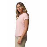 Columbia Zero Rules Light O Yaka T-Shirt, S, 5003364517, Kırmızı, Kadın