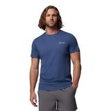 Columbia Zero Rules Light Teknik Kısa Kollu T-Shirt, 2XL, PRA-13799338-798203, mavi, Erkek