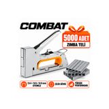 Combat Mekanik Profesyonel Büyük Zımba Makinesi Zımba+Tel ( 5.000 Ad Zımba Teli )