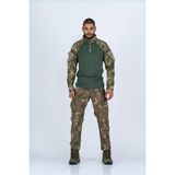 Combat Tactical Pantolon Komando Softshell Kamuflaj - 508 - 2XL - Askeri Kamuflaj