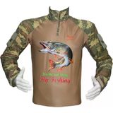 Combat Tişört Fishing M001 Avcı Balıkçı Turna