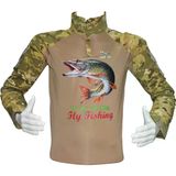 Combat Tişört Fishing M003 Avcı Balıkçı Turna