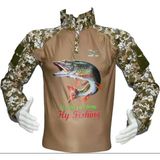 Combat Tişört Fishing M005 Avcı Balıkçı Kombat
