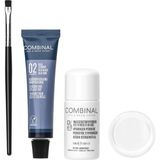 Combinal Kaş ve Kirpik Boyası Seti 15ML Boya *20ML Oks.no2 Mavi