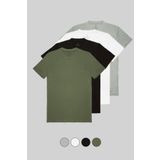 COMBİNE MİCHAİL Erkek 4'Lü Basic T-shirt