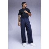 COMBİNE MİCHAİL Erkek Bol Paça Salaş Mavi Baggy Pantolon