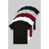 COMBİNE MİCHAİL Erkek Kısa Kollu Oversize Basic Bol Tişört