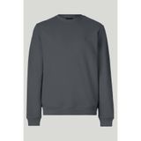 COMBİNE MİCHAİL Füme Renk Basic Bisiklet Yaka Relaxed Regular Erkek Sweatshirt