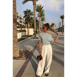 COMBİNE MİCHAİL Kadın Günlük Slim Basic Gri Bluz