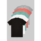 COMBİNE MİCHAİL Standart Kalıp Erkek 5-li Paket T-shirt