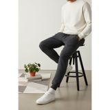 COMEOR Erkek Regular Fit Rahat Kesim Beli Bağcıklı Jogger Cepli Lastikli Paça Antrasit Eşofman Altı
