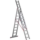 Cömert 3 Parçalı Sürgülü A Tipi Merdiven 3X2=6 MT SAT TİPİ
