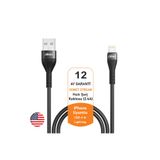 Comet Cb Sertifikalı Iphone 12w Hızlı Şarj Kablosu, Usb Lightning'e, Akıllı Çip Tech,