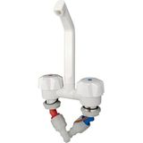Comet Deluxe Katlanır Sıcak/soğuk Musluk 12V Switch - Beyaz
