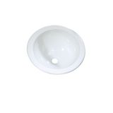 Comet Yuvarlak Çap 360 mm Polistiren Karavan Banyo Lavabo