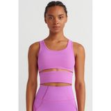 Comeup Parçalı ve Pedli Crop Top (ORKİDE PEMBE, S)
