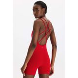 COMEUP Şort Tulum Goji Berry