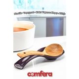 Comfera Plastik Kepçe Altlığı, Yıkanabilir, BPA İçermez, Kepçe - Kaşık Altlığı, Antrasit
