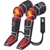 Comfier Comfıer Isıtmalı Bacak & Baldır Masaj Cihazı – 3 Isı + 3 Yoğunluk – Kan Dolaşımı ve Kas Rahatlatma - Siyah